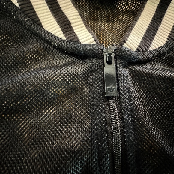 Adidas Originals x FARM Rio Palm Mesh Bomber Jacket – Rare Tropical Leaf Print. - Picture 4 of 7